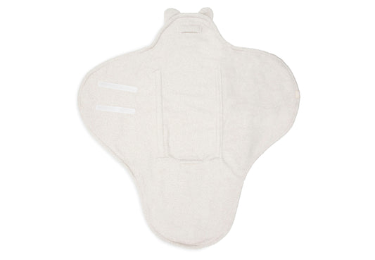 Jollein Wickeldecke Einschlagdecke Bear Boucle - Oatmeal