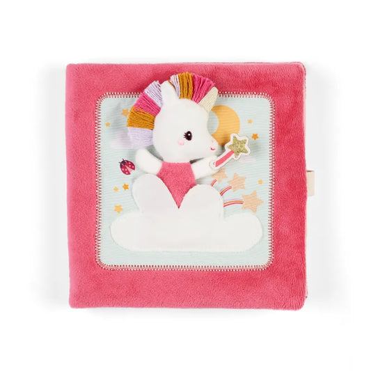 Lilliputiens Kinder Aktivitäten Stoffbuch Einhorn Lena