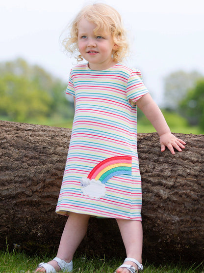 Kite Sheepy Rainbow Kleid kurzarm