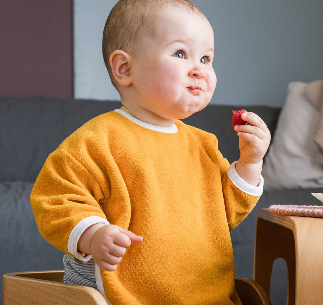 Iobio Baby Ärmellätzchen Uni aus Baumwolle