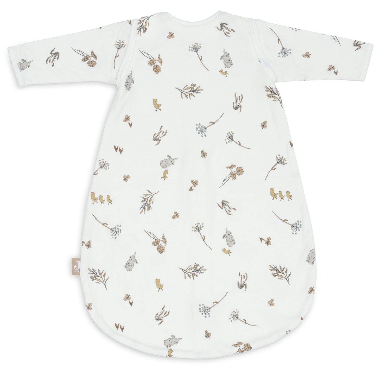 Jollein Baby Schlafsack Neugeborene mit abnehmbaren Ärmeln Jersey Rund 60cm – Riverside