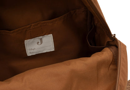 Jollein Kinder Rucksack Hund Diego Braun Schriftfeld