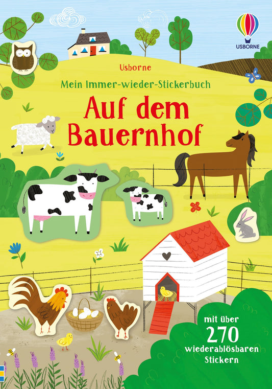 Usborne Kinder Stickerbuch: Auf dem Bauernhof