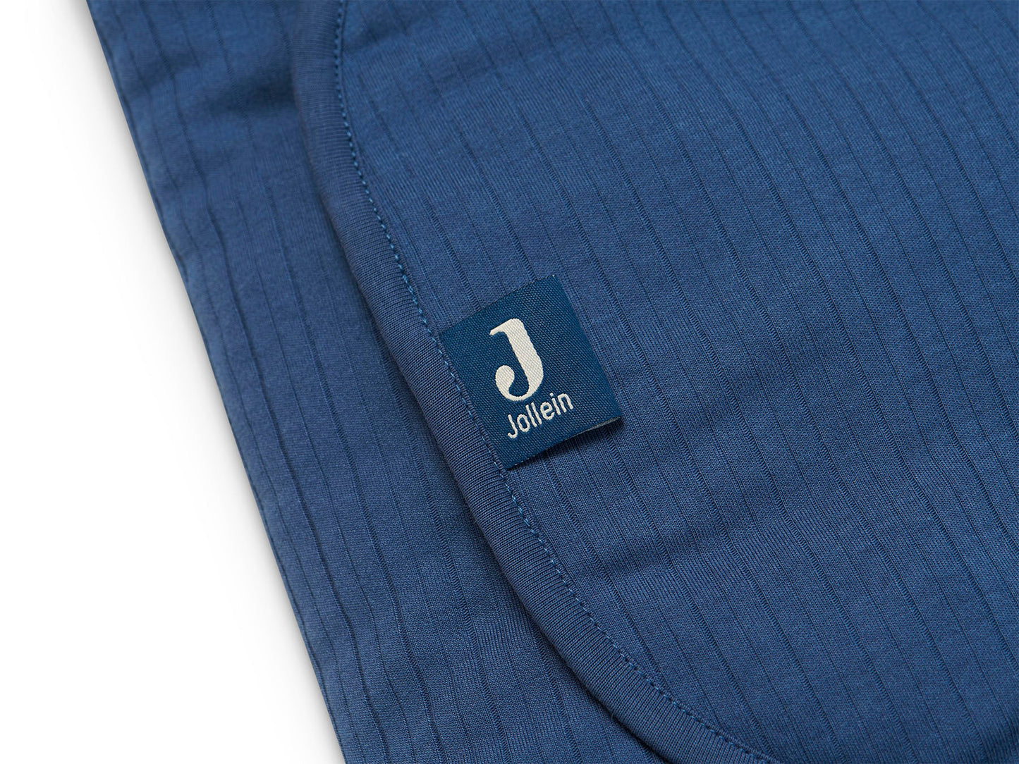 Jollein Wickeldecke Einschlagdecke Bear Stripes Jeansblau