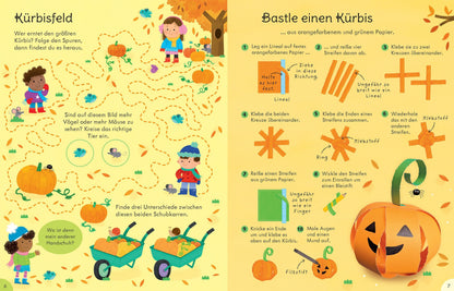 Usborne Basteln, Rätseln, Dekorieren für Gruselfans 5J+