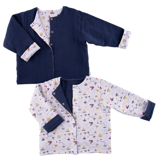 Iobio Sommer Jacke Regatta Musselin Blau