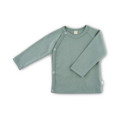 iobio Baby Wickelhemd Langarm Shirt Bio Baumwolle