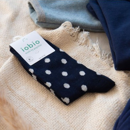 iobio kbA Baumwoll Socken Gepunktet