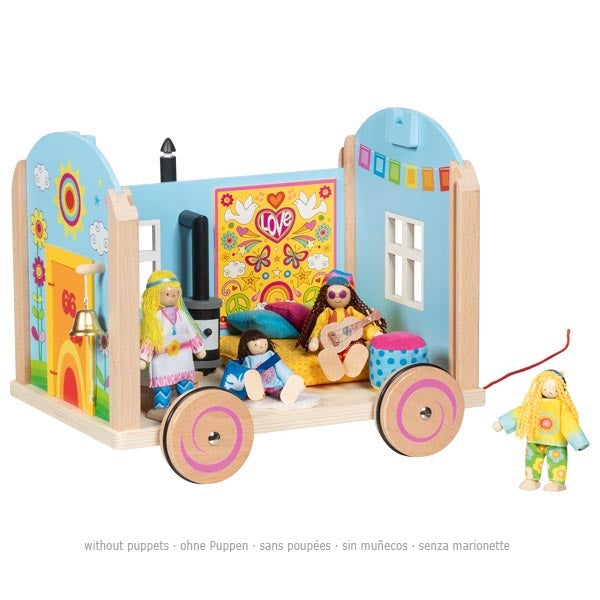 goki 66 Bunter Puppenbauwagen Spirit of 1966