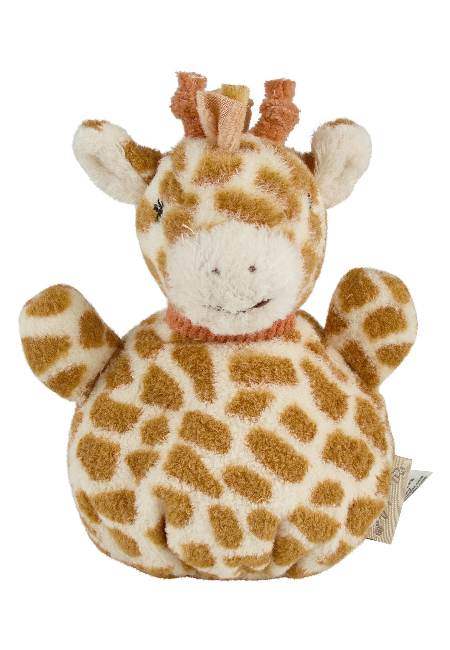 Sterntaler Knuddelsäckchen Rassel mit Knisterpapier Giraffe Kaya Gelb