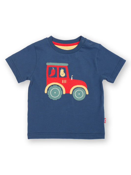 Kite Traktor T-Shirt Navy