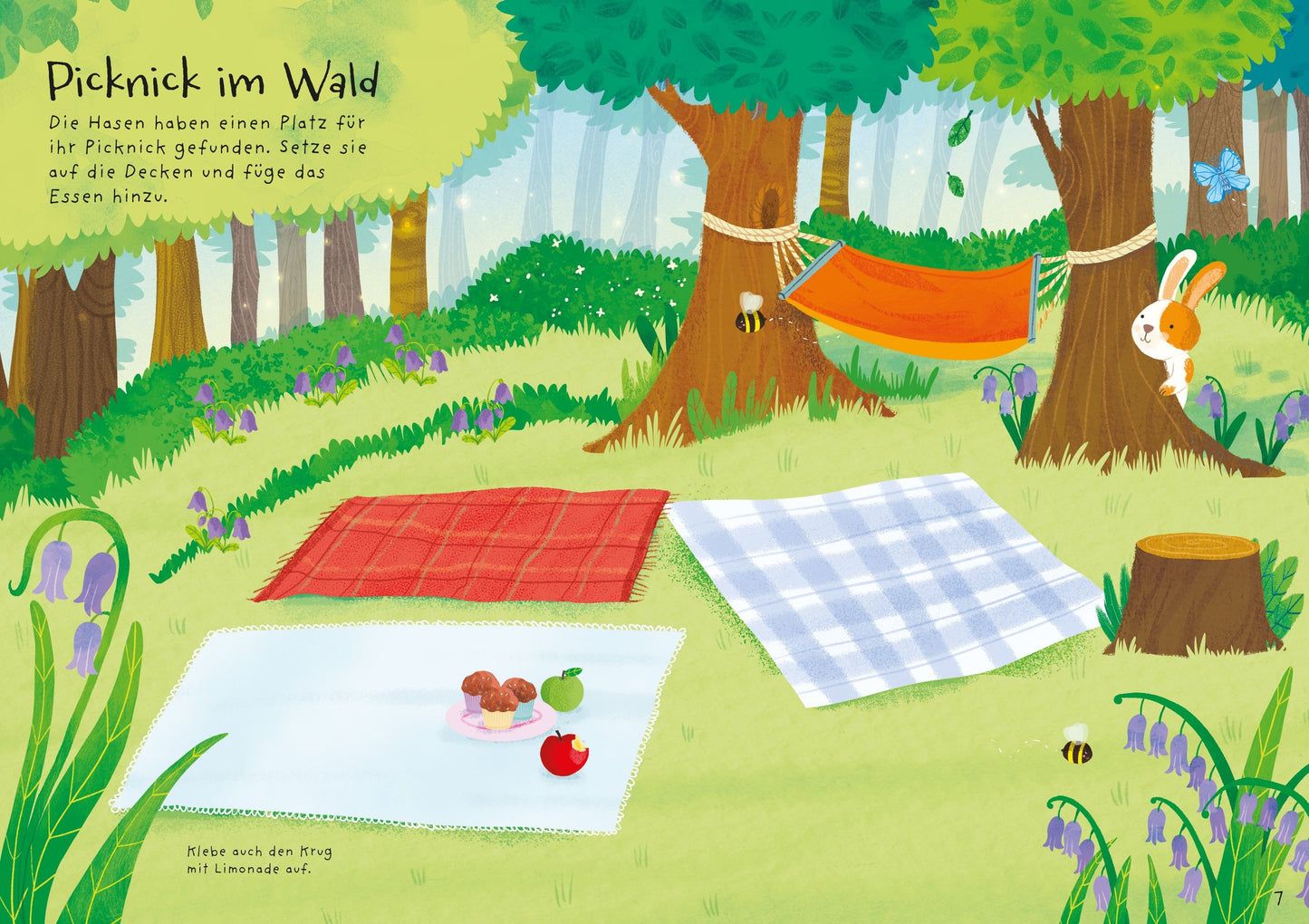 Usborne Immer wieder Stickerbuch: Osterhasen