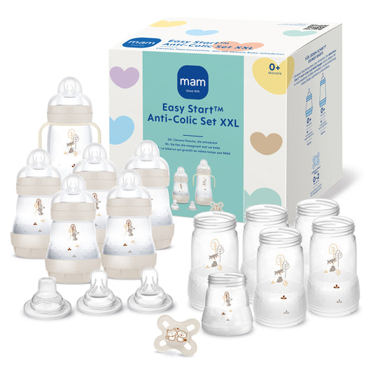 MAM Erstlings Babyflaschen Geschenkset Easy Start XXL