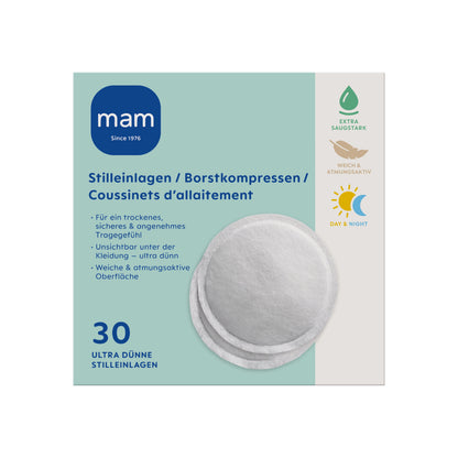 MAM Stilleinlagen Ultra dünn 30Stück (Einwegartikel)
