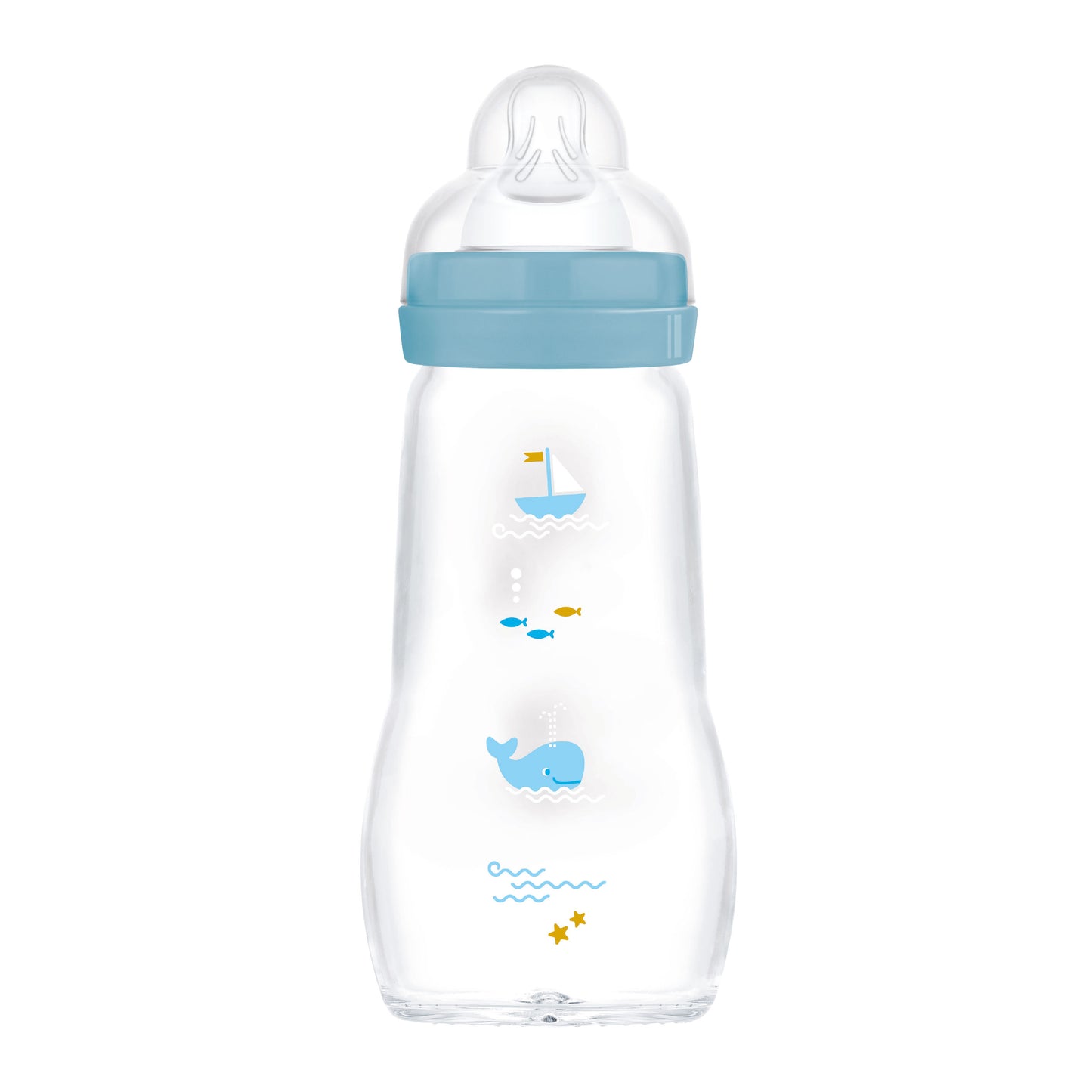 MAM Feel Good Matt AntiKolik Weithals Baby Glas Flasche