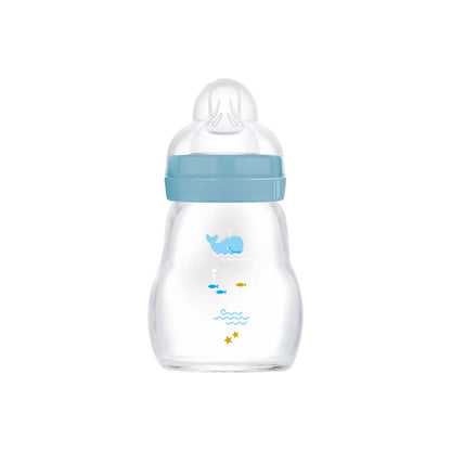 MAM Feel Good Matt AntiKolik Weithals Baby Glas Flasche
