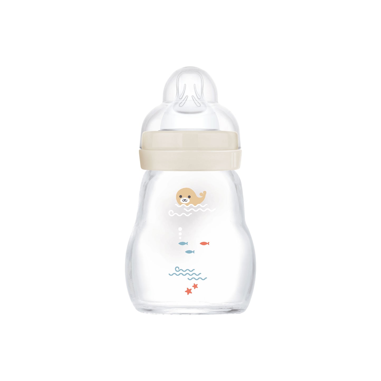 MAM Feel Good Matt AntiKolik Weithals Baby Glas Flasche