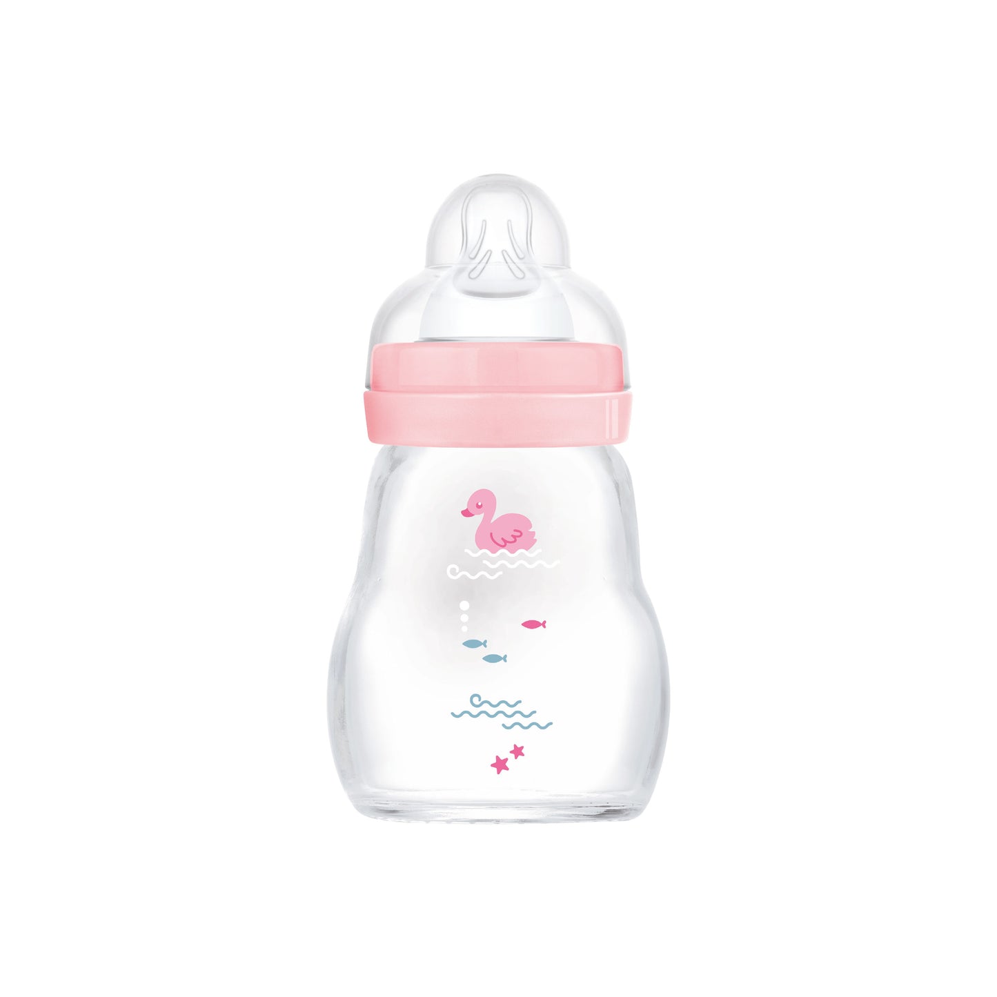 MAM Feel Good Matt AntiKolik Weithals Baby Glas Flasche