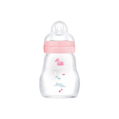 MAM Feel Good Matt AntiKolik Weithals Baby Glas Flasche