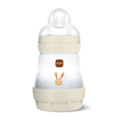MAM Erstlingsset Babyflaschen & Flaschenbox Baby Geschenkset Weiß Natur 7-tlg