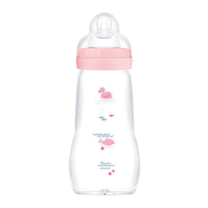 MAM Feel Good Matt AntiKolik Weithals Baby Glas Flasche