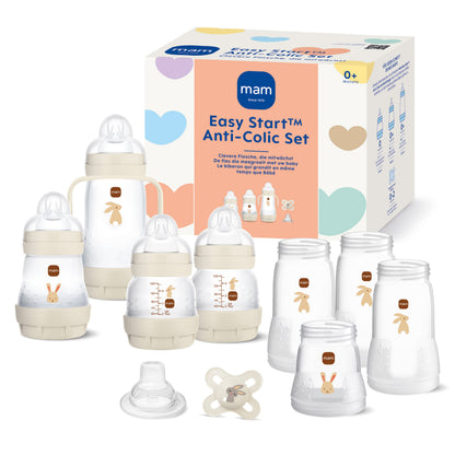 MAM Babyflaschen Erstlingsset Easy Start Medium  11-teiliges Geschenk zur Geburt