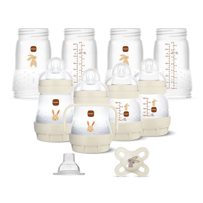 MAM Babyflaschen Erstlingsset Easy Start Medium  11-teiliges Geschenk zur Geburt