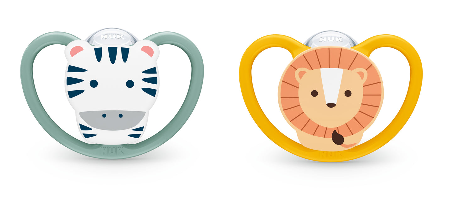 NUK Perfect Match AIR Baby Schnuller Silikon 2er Box