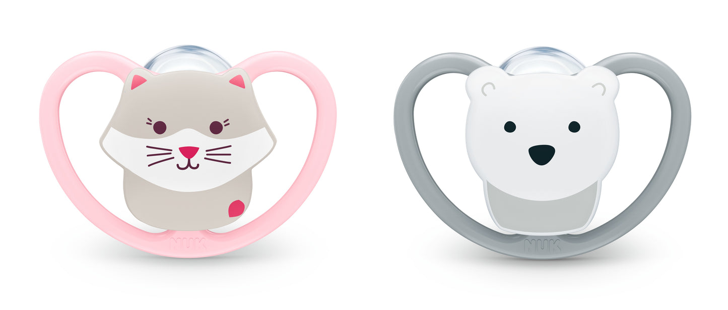 NUK Perfect Match AIR Baby Schnuller Silikon 2er Box