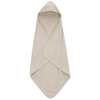 Fillikid Kapuzenbadetuch Set Hund Beige 100x100cm