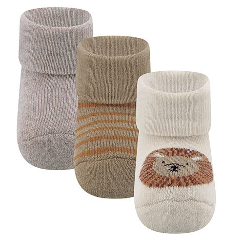 Ewers Baumwoll Newborn Babysocken 3er Pack