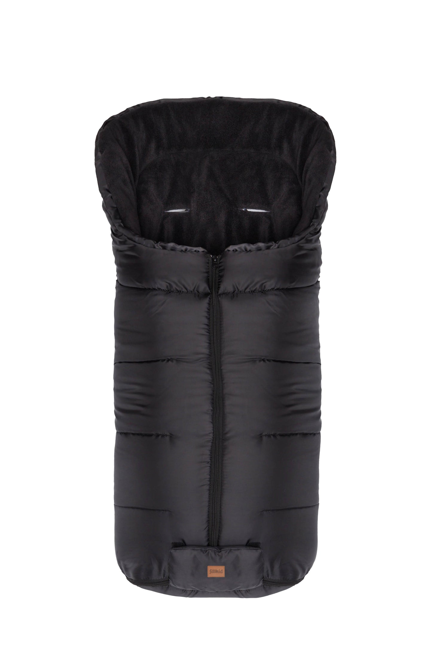 Fillikid Kinderwagen Winter Fußsack ECO Big Schwarz