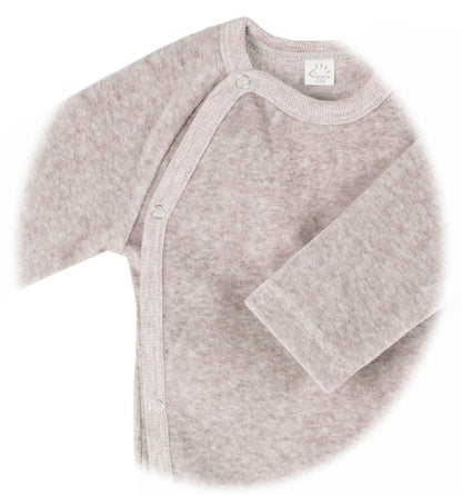 iobio Langarm Wickelpullover Nicki Beige