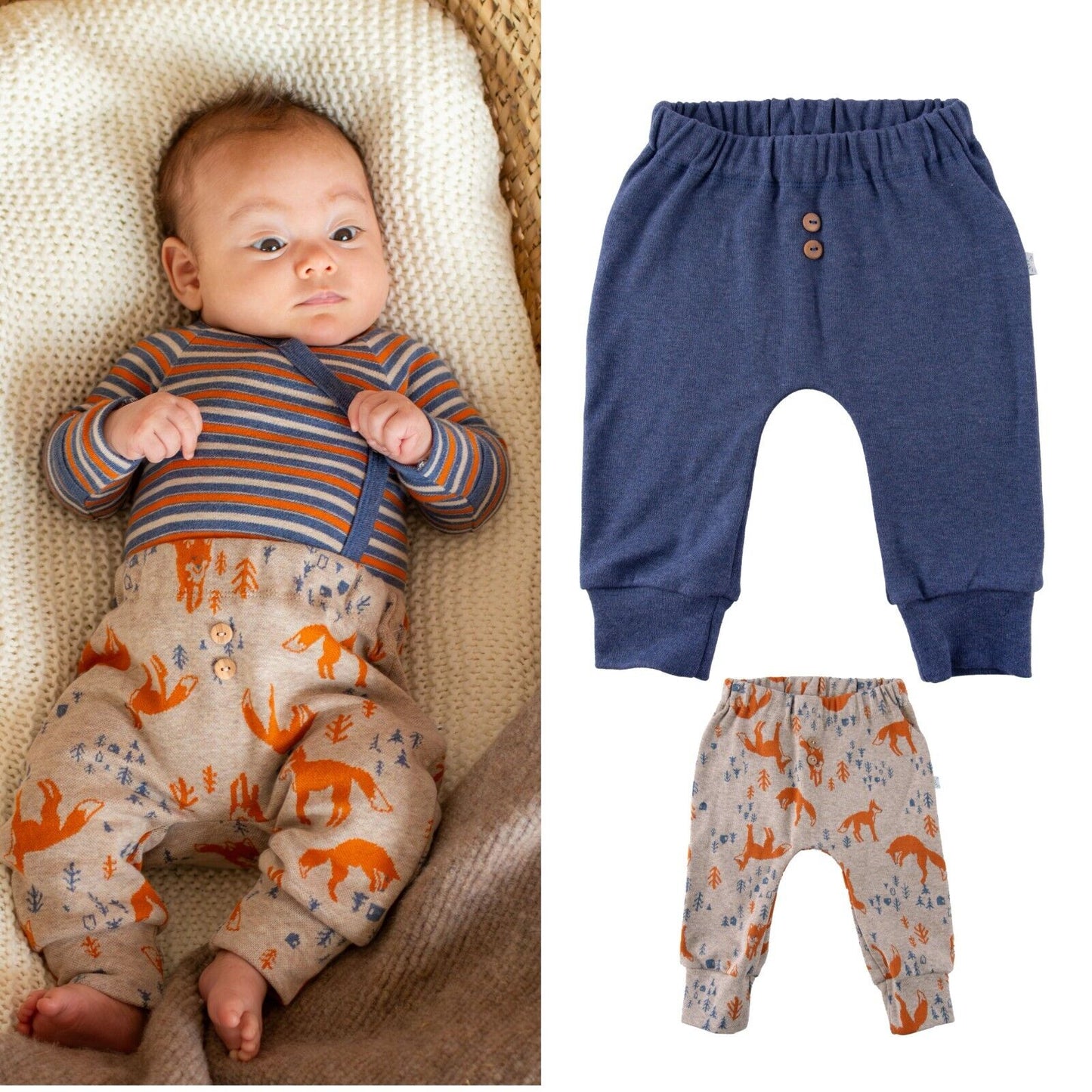 Iobio by Popolini Baby Hose Col. Foxes Herbst/Winter 24/25