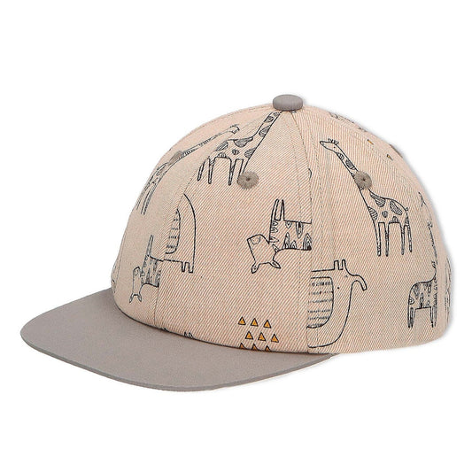 Sterntaler Kinder UV Sonnenhut Basecap mit Gummizug Safari Beige,53 cm (2-4J)