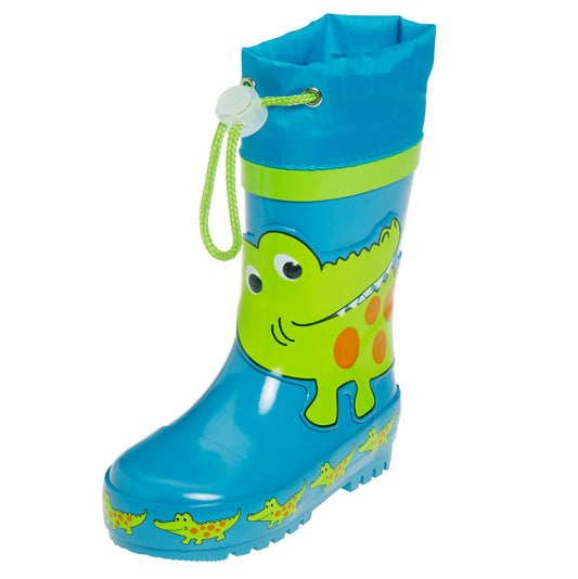 Playshoes Gummistiefel Kroko