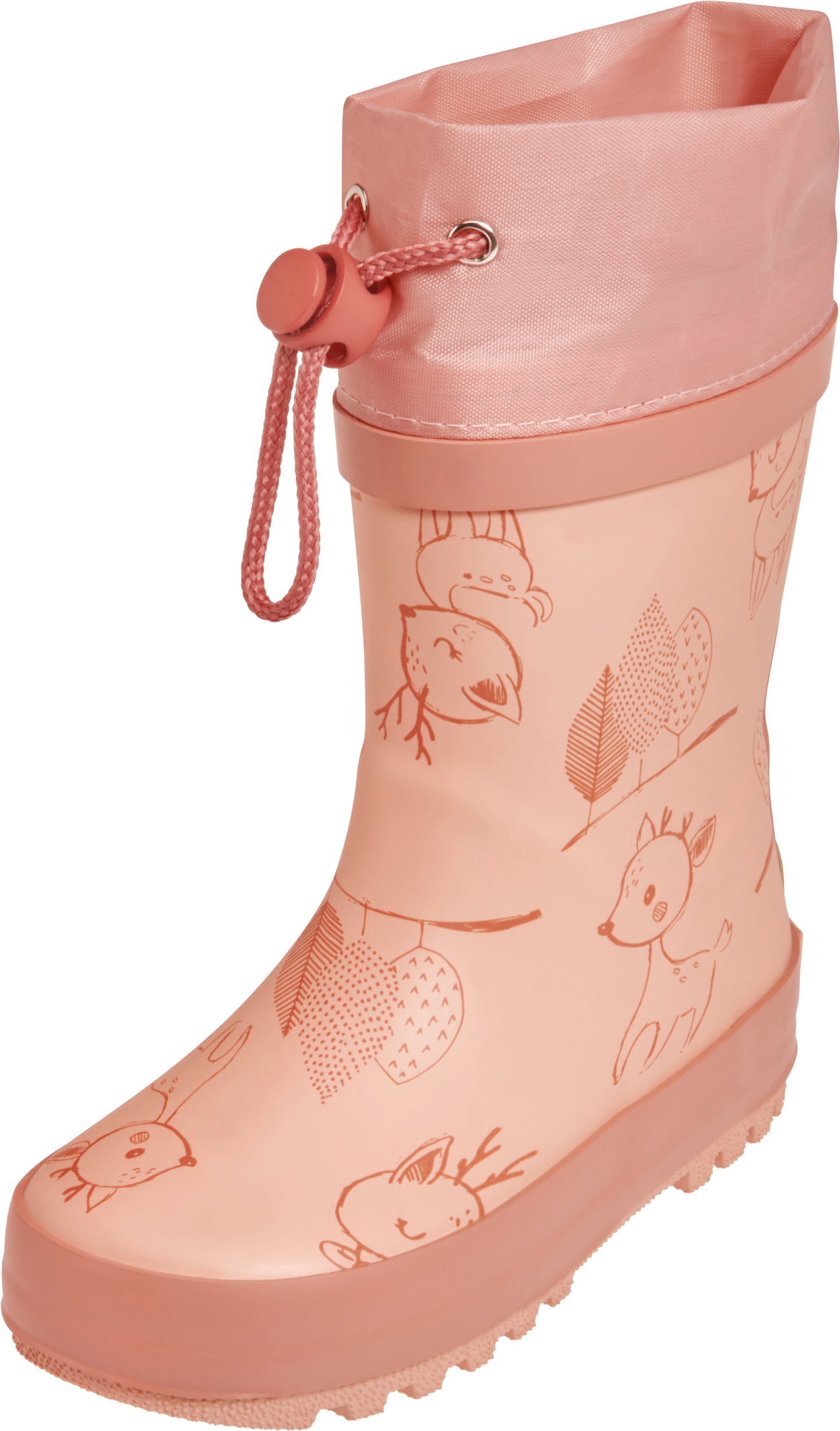 Playshoes Gummistiefel Reh rosa