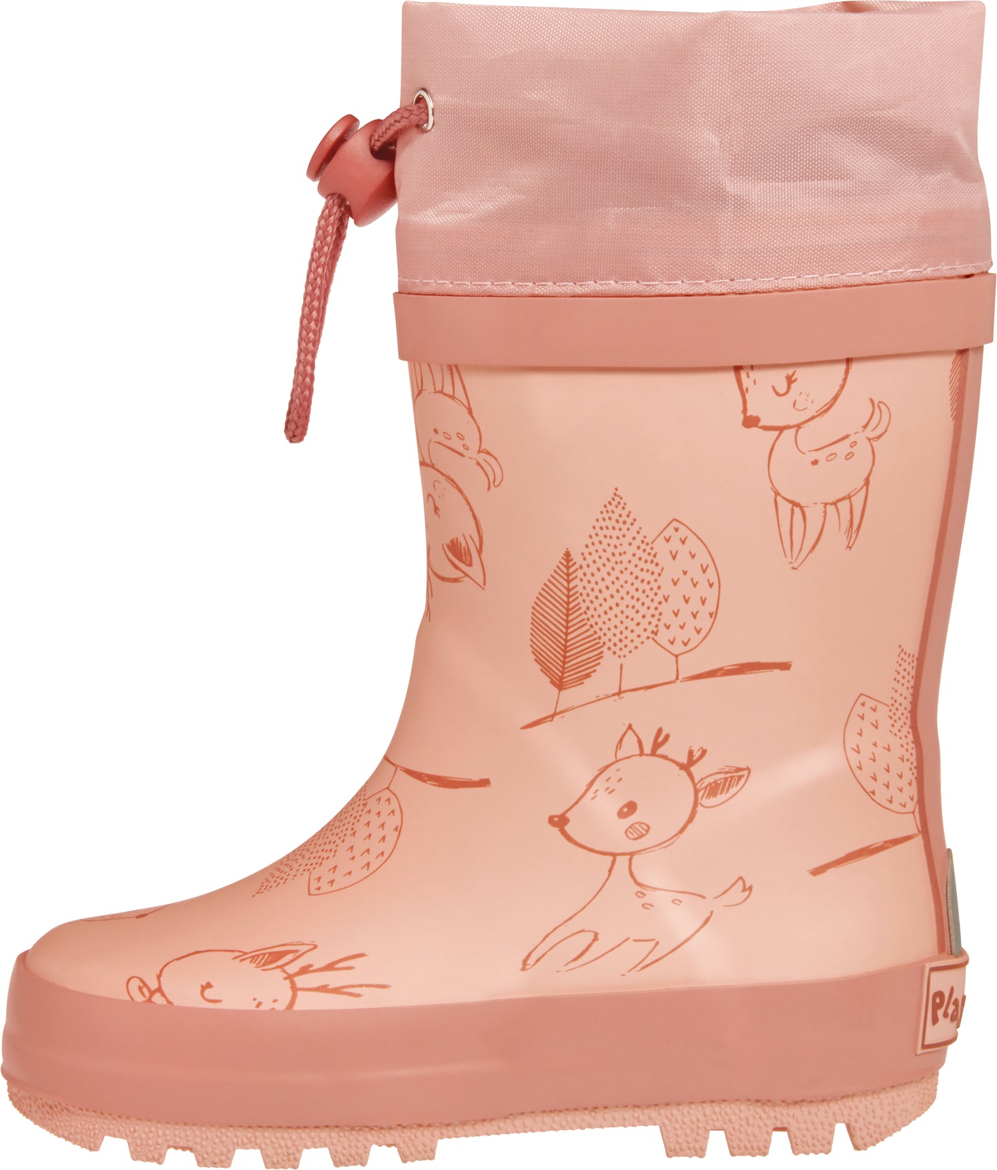 Playshoes Gummistiefel Reh rosa