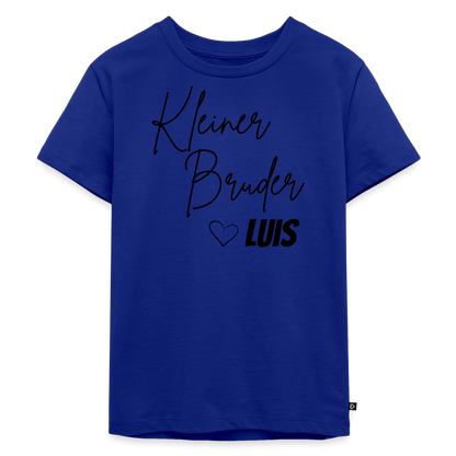 Geschwistershirt Kleiner Bruder - Royalblau