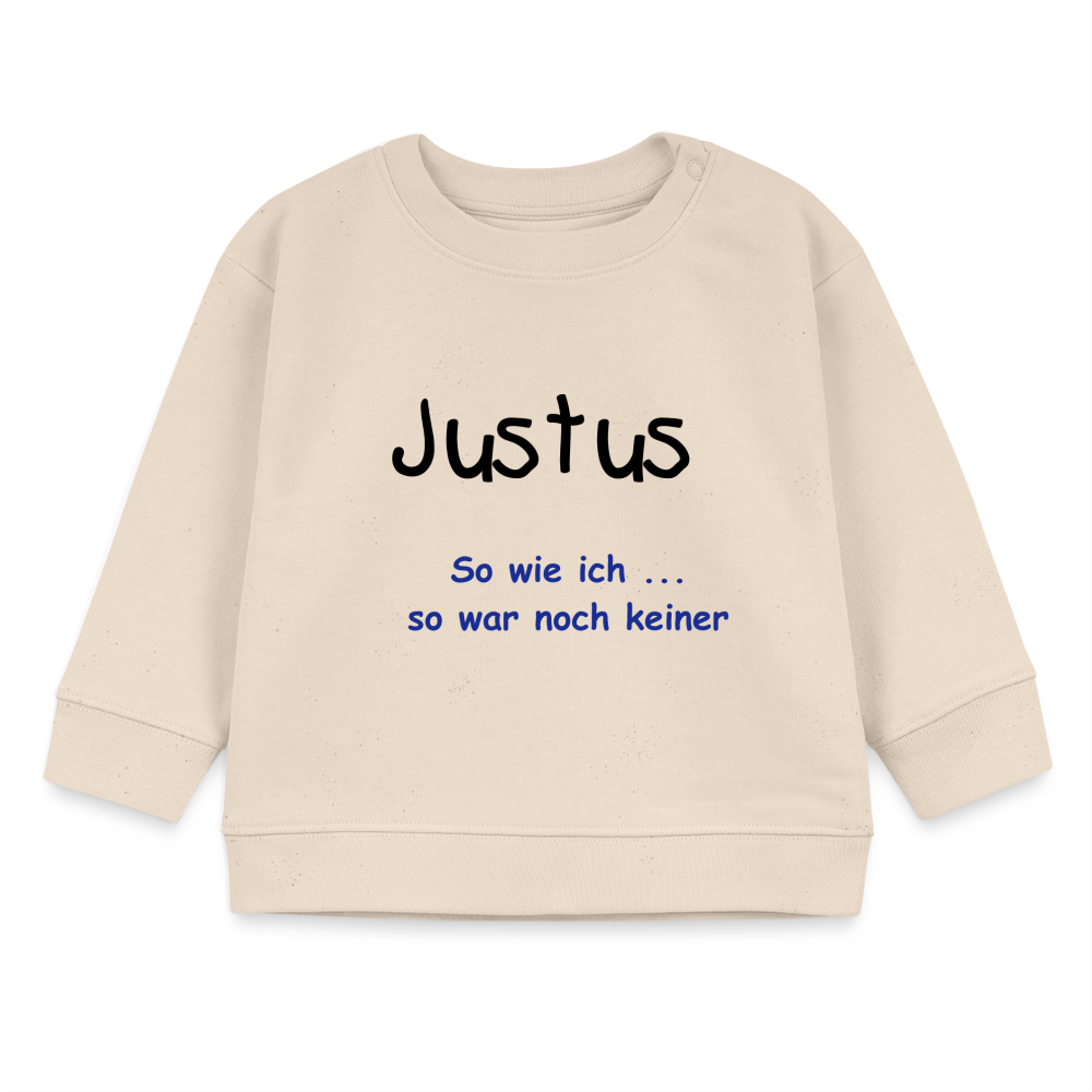 Stanley/Stella Bio-Sweatshirt So war noch keiner - Weißgrau