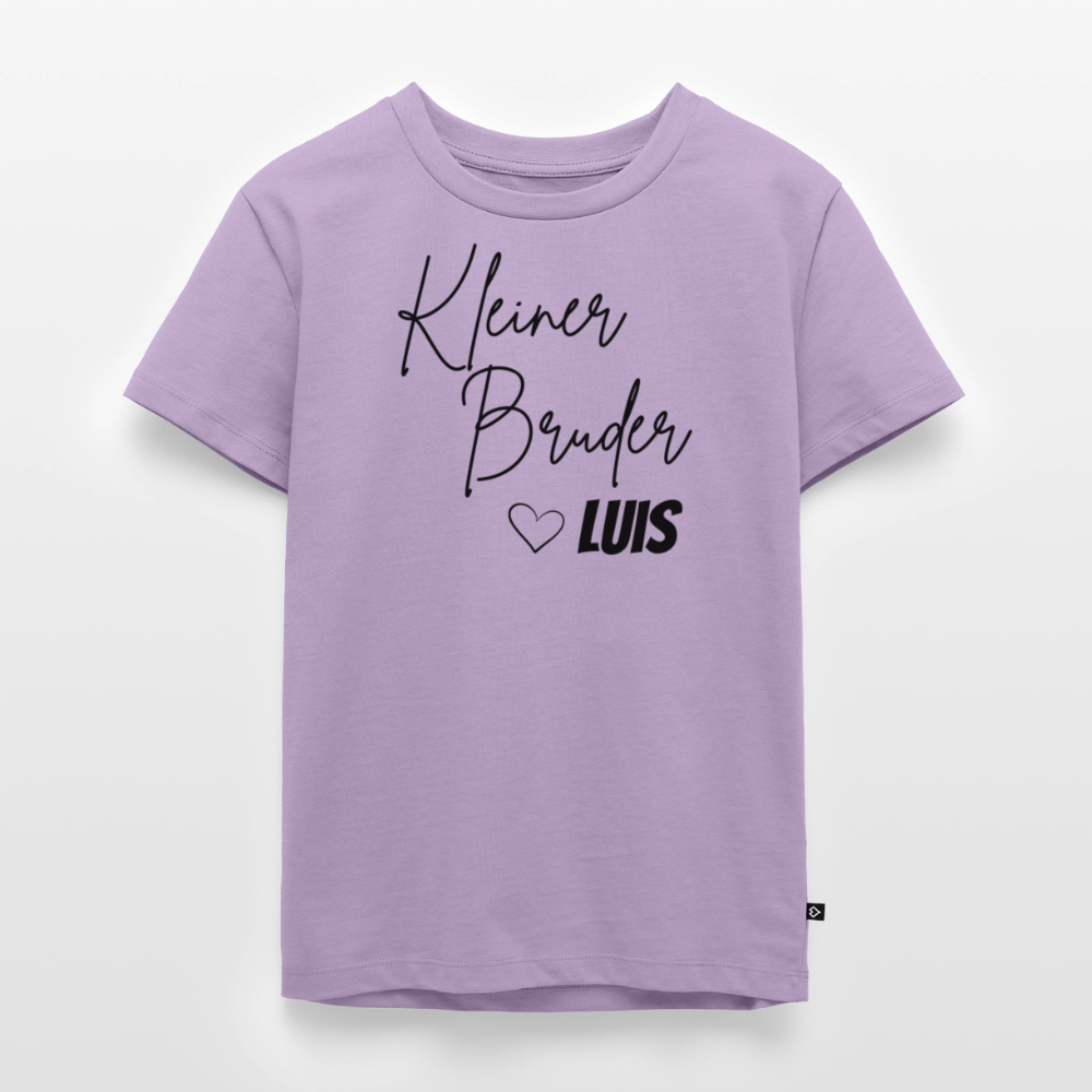 Geschwistershirt Kleiner Bruder - Lavendel