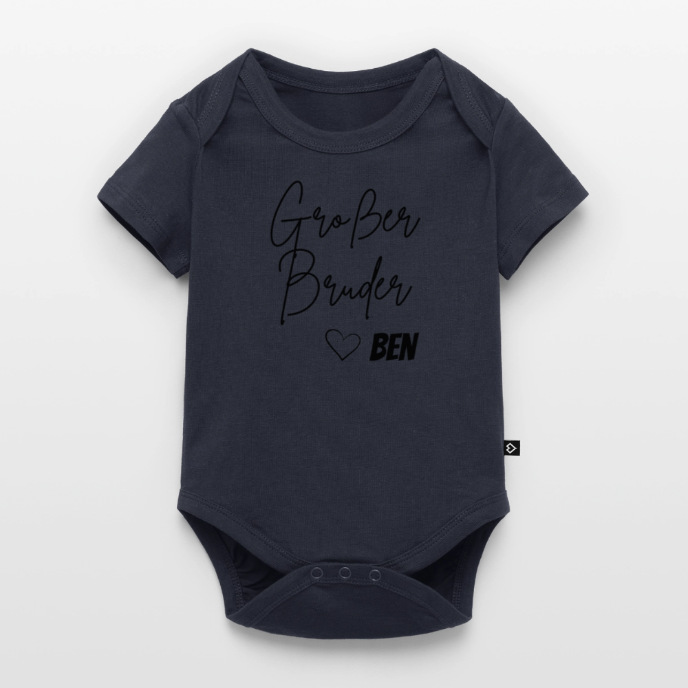 Geschwisterbody Großer Bruder - Navy