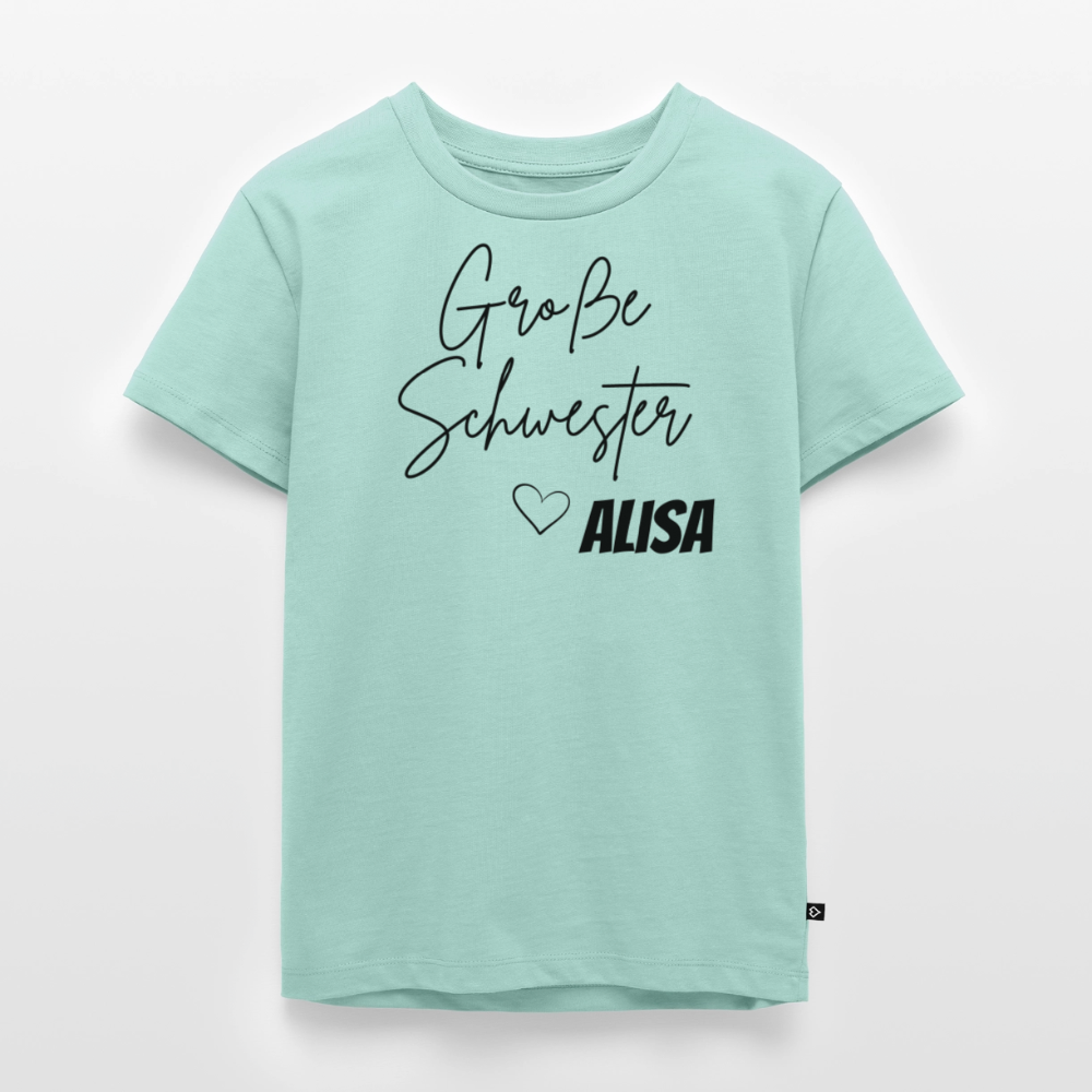 Geschwistershirt Große Schwester - Mint 