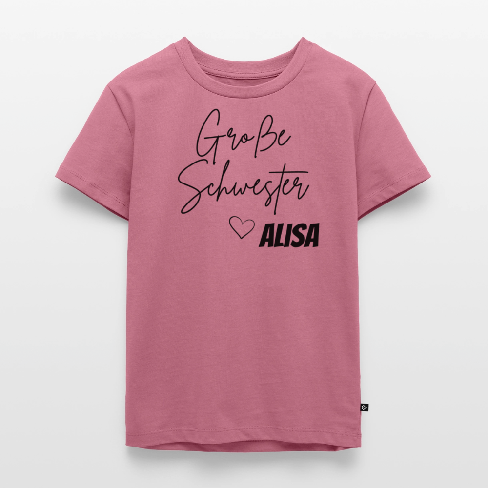 Geschwistershirt Große Schwester - Mauve