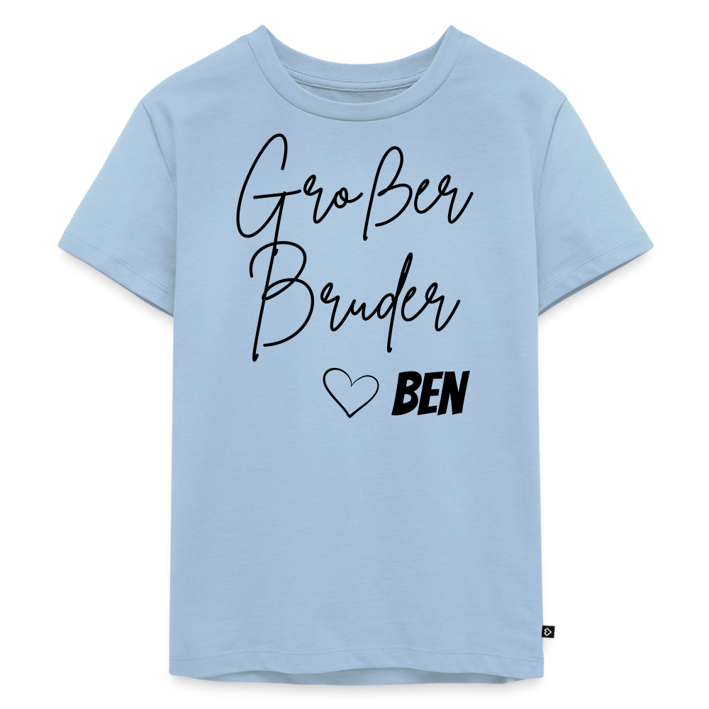 Geschwistershirt Großer Bruder - Hellblau