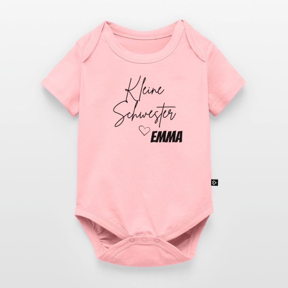 Baby Bio-Kurzarm-Body - Rosa