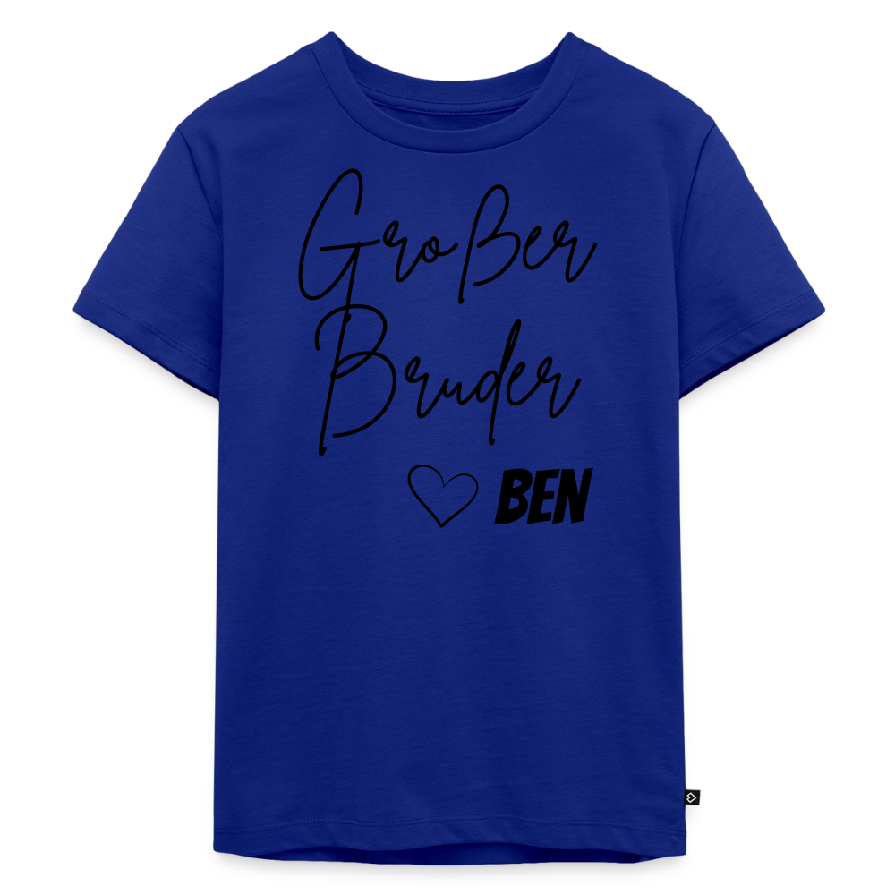 Geschwistershirt Großer Bruder - Royalblau