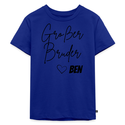 Geschwistershirt Großer Bruder - Royalblau