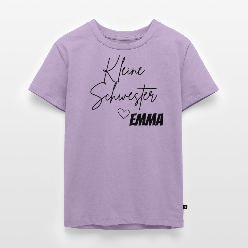Geschwistershirt Kleine Schwester - Lavendel