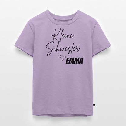 Geschwistershirt Kleine Schwester - Lavendel